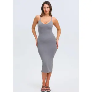 SnatchedKnit V-neck Sami Maxi Dress