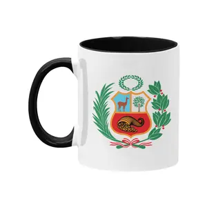 PeruCoUSA Peru Escudo Coffee Mug - Tazas de Peru