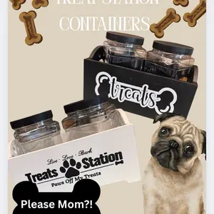 Pet Treat Storage Containers