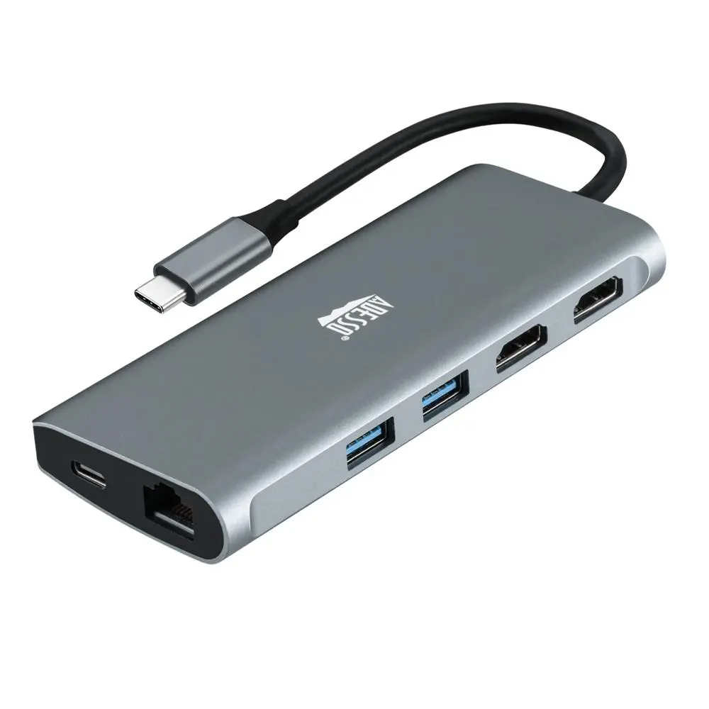 Adesso AUH-40409-in-1 USB-C 3.2 Gen 1 Multi-Port Docking Station