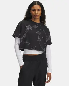 Under Armour Etched Roses Women's Short Sleeve