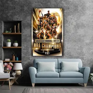 [UNFRAMED POSTER] Steph Curry Finals MVP Poster Wall Art Print Golden State Champion: Wall Art ,Extra Large Wall Art ,Ready To Hang