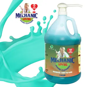 Mechanic Lover Hand Cleaner-Duty Mechanic Hand Cleaner 1 Gallon - Struggling with Grease, Oil & Grime, No Harsh Chemicals, Tough on Tough Messes