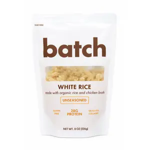 Unseasoned Batch Rice Unseasoned Batch Rice