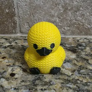 3D Knitted Emo Duck, 3D Emo Duck, 3D Knitted Duck, 3D Duck