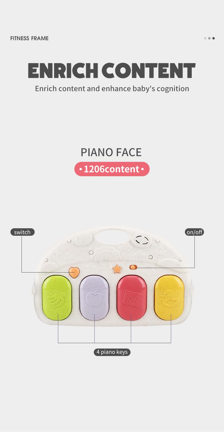 Baby Large Size 31 inch Play Mat Piano Gym with Music Rattles 4-Key Piano 422 MIDI Songs Removable Mat Newborn Gift for Christmas Birthdays Baby Large Size 31 inch Play Mat Piano Gym with Music Rattles 4-Key Piano 422 MIDI Songs Removable Mat Newborn Gift for Christmas Birthdays