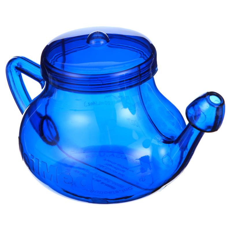 Neilmed Nasaflo Neti Pot Nasal Wash System for Adults, 50 Premixed Packets – Allergy, Sinus and Congestion Relief