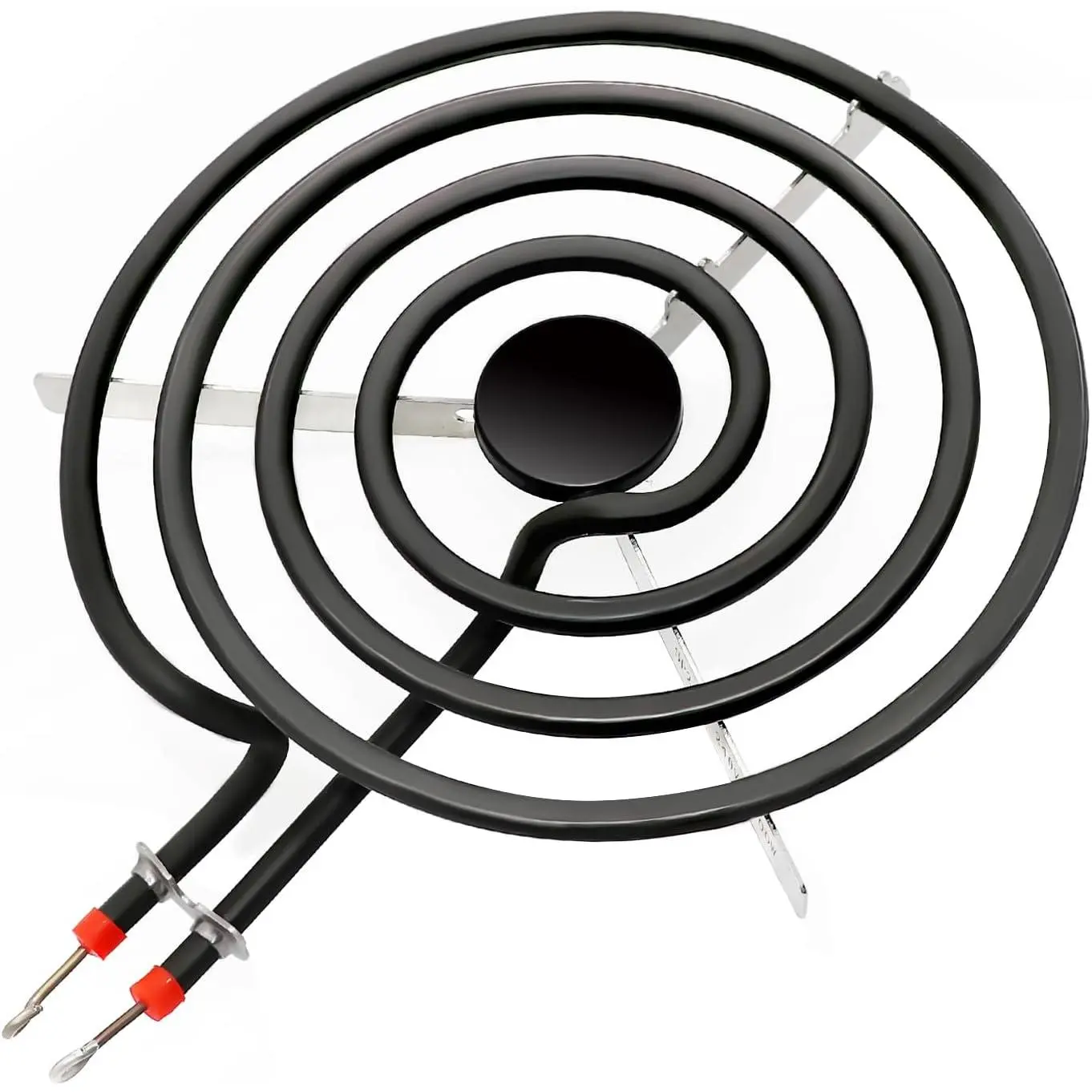 SP21YA Iron Coil Surface Burner Element - 2100W 8-Inch 4-Turn Replacement for GE, Kenmore, Hotpoint Electric Range Stove - Replaces WB30T10071, WB30X253, 9761346, Standard Size, 2100 Watts, 8 In