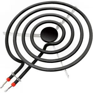 SP21YA Surface Burner Element - Replacement for GE Kenmore Hotpoint Electric Range Stove - Replaces WB30T10071 WB30X253 9761346-8 Inch 4 Turn Burner