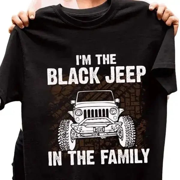 I'M The Black Jeep In The Family Shirtss Jeep Shirtss Jeep Lover Shirtss