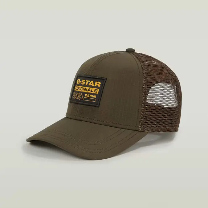 G-Star Raw Baseball Trucker Cap - Brown