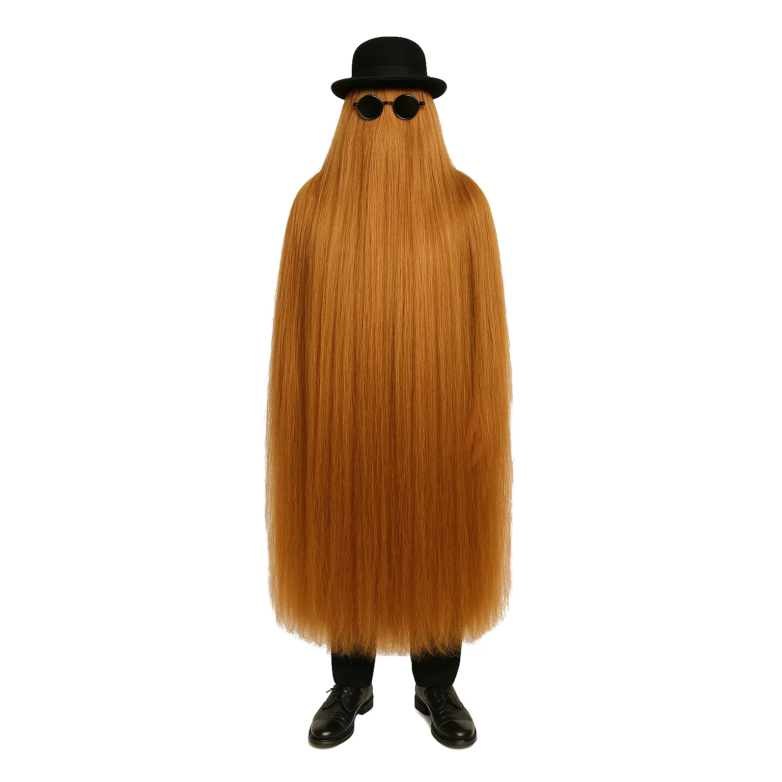 Studio Studs© It's Adam's Cousin Premium Full Length Wig With Hat and Glasses
