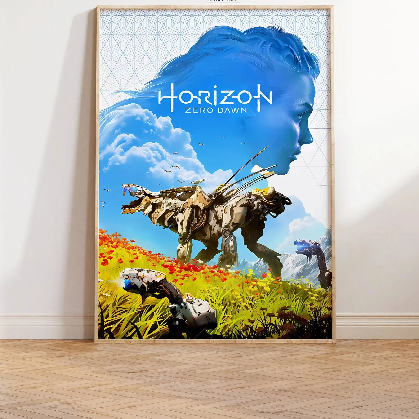 Horizon Zero Dawn Aesthetic Gaming Posters _ Video Games Posters _ Minimalist Man Cave Wall Art _  Gaming Gifts_