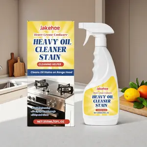 Heavy Oil Stain Cleaner Portable Easy Clean Kitchen Grease Remover Stove Oven Cleaner Oven Frying Pan Suitable, Effective Kitchen Cleaning Solution