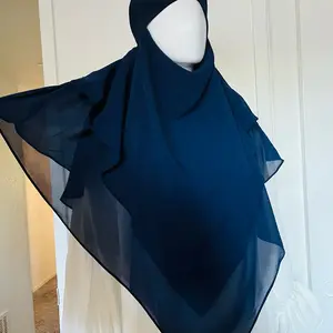 Short Two layers khimar