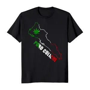 Puro Culichi Sinaloa Mexico Men's T-Shirt Casual Classic