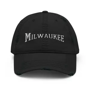 Milwaukee Distressed Dad Hat