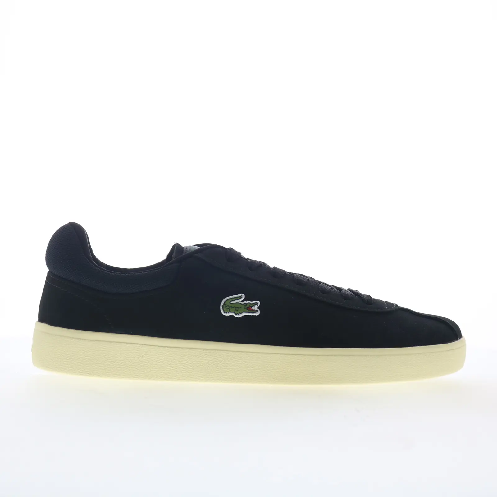 Lacoste Baseshot 7-51SMA00733E6 Mens Black Leather Lifestyle Sneakers Shoes