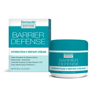 Dermactin Barrier Defense Hydration + Repair Cream | Niacinamide, Shea Butter & Hyaluronic Acid Moisturizer 3 oz