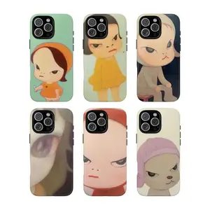 Cute Angry Doll Phone Case,For iPhone 17 Pro Max 16 15 14 13 12 11 for Samsung S21 S22 S23 S24 S25 Phone Case,Gift for him and her,Phone Accessories