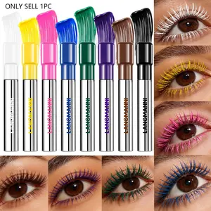 Colorful mascara, long, curly, long-lasting, set, Longwear Mascara, waterproof mascara
