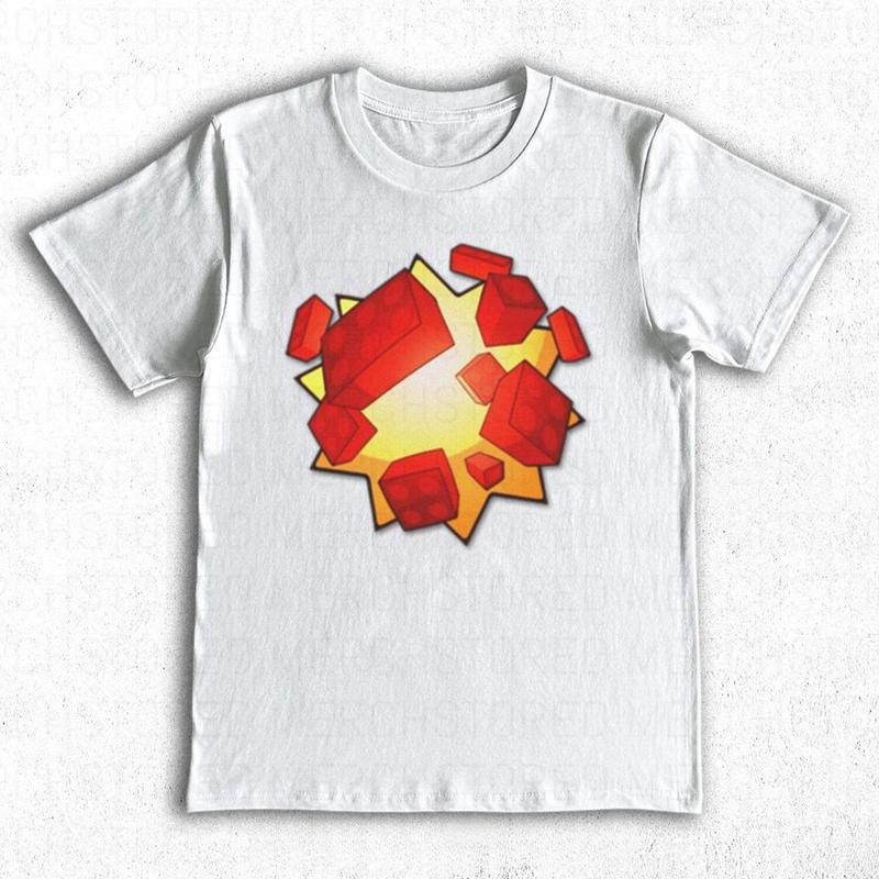 Roblox Bloxxer T-Shirt Tee Y2K Tiktok Slogan Emo