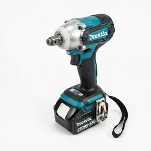 Makita DTW004 350Nm Fastening Torque Impact Wrench: Four-Speed RPM & IPM for Auto Repair professional grade metal drilling