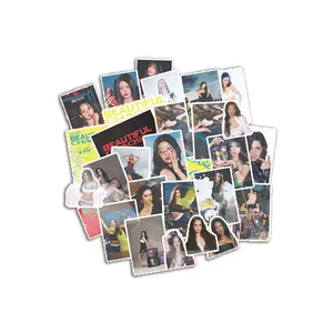 Kpop 99pcs Katseye Girl Group 2026 Mod & Mad Graffiti Art Stickers, DIY Customize Decal Set, Perfect for Fans, Trendy Decoration Accessories