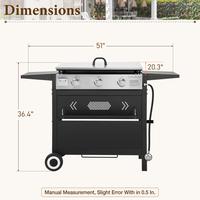 Free Standing Griddle Grill
