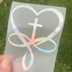 Cross vinyl decals