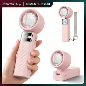 Portable fan Handheld High Speed Fan 199 Adjustable Levels Foldable for Summer  Travel Vacation Essentials& Outdoor Activities  cool fan