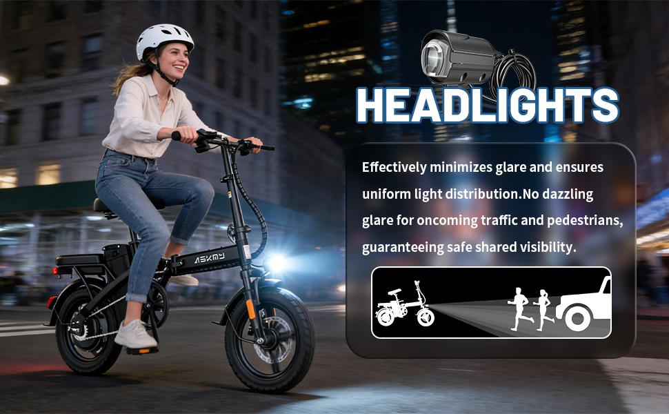 ASKMY E14 Folding E‑Bike Accessories – Battery, Motor, Tires, Brake Lever, Throttle & Pedals | Complete Replacement Parts for Repair & Maintenance