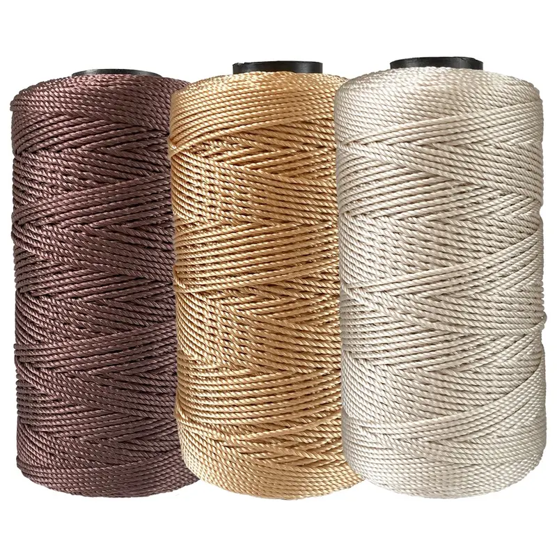 3pcs 100% Polyester Yarn, Ideal for Crochet Sun Hats, Outdoor Caps, Seat Cushions, Handbags, Slippers, DIY Crafts, Valentine's Gift, Premium Yarn Set