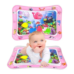 2-Pack Inflatable Water Mat for Kids, Baby Development Toy, Sensory Stimulation Gift, Suitable for 3-Year-Olds, Infant Play Mat