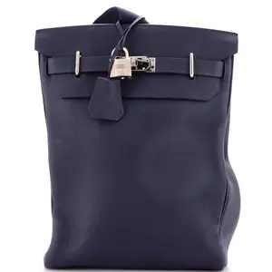 Pre-owned HERMÈS Leather Backpacks Hermes Hac a Dos Backpack Togo GM by Rebag