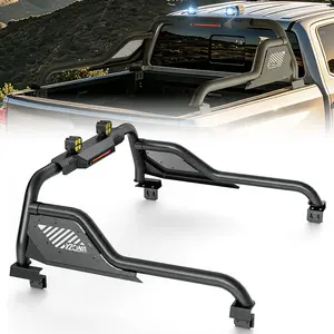 【Yzona】Adjustable Sport Roll Bar for Pickup Trucks, Universal Bed Rack for Tundra, Ridgeline, Tacoma, Gladiator JT, Colorado & Canyon, Frontier