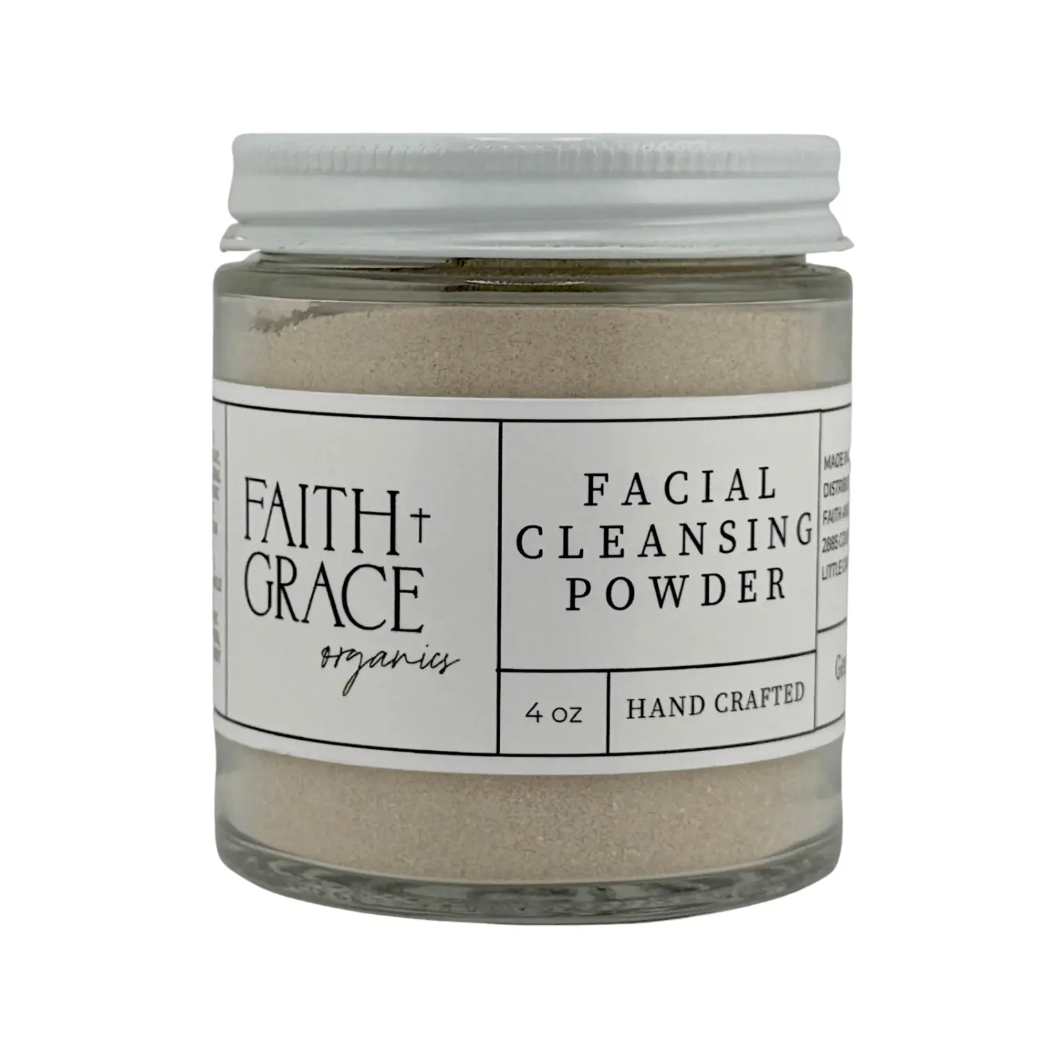Organic Facial Cleanser with Aloe Vera, Chamomile, and Blueberry, made in USA