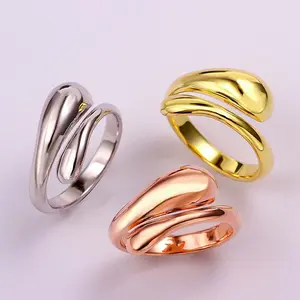 Women's Elegant Geometric Artificial Gemstone Ring - Geometric Design, Decorative Jewelry, Gold Accented, Metallic Detail, 1-Size, Adjustable Open Band, Metal Coating, Smooth Finish, Stackable for Daily Wear, Geometric Design Ring, Decorative Jewelry Ring
