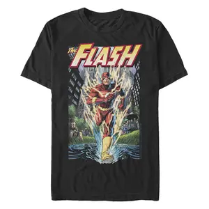 Men's The Flash City Run Poster T-Shirt