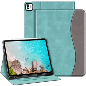 Fintie Multi-Angle Viewing Case for iPad Pro 13-inch (M5/M4 Chip, 2025/2024) with Pencil Holder and Document Pocket, iPadPro13 Durable Protective Case
