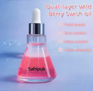 Sahipub Fresh Breath Mouthwash,  Oral Essence & Oil Whitening Dual Oxyburst, Oral Care Oil Pulling, Perfect Smile Package Thanksgiving, Black Friday Gift