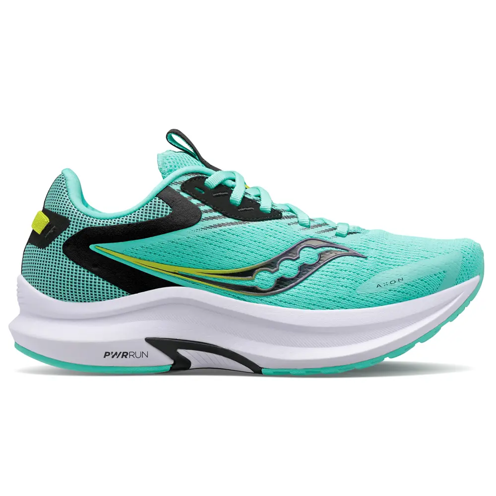 Saucony Womens Axon 2 Running Sneakers Shoes - Blue Saucony Womens Axon 2 Running Sneakers Shoes - Blue