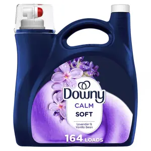 Downy Ultra Soft Calm Fabric Softener - Lavender & Vanilla Bean, 164 loads/111 oz. Downy Ultra Soft Calm Fabric Softener - Lavender & Vanilla Bean, 164 loads/111 oz.