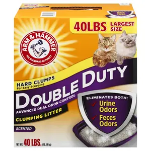 Arm & Hammer Cat Litter Double Duty - 40 Lb