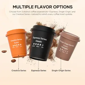 Quickshot Single-Origin Cold Brew Capsules (9-Pack) | 100% Arabica, Freeze-Dried Espresso & Flavors