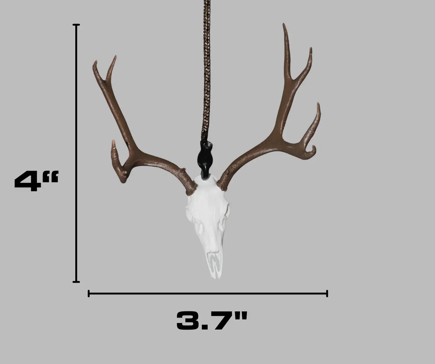 Whitetail Deer 3D Printed Figurine