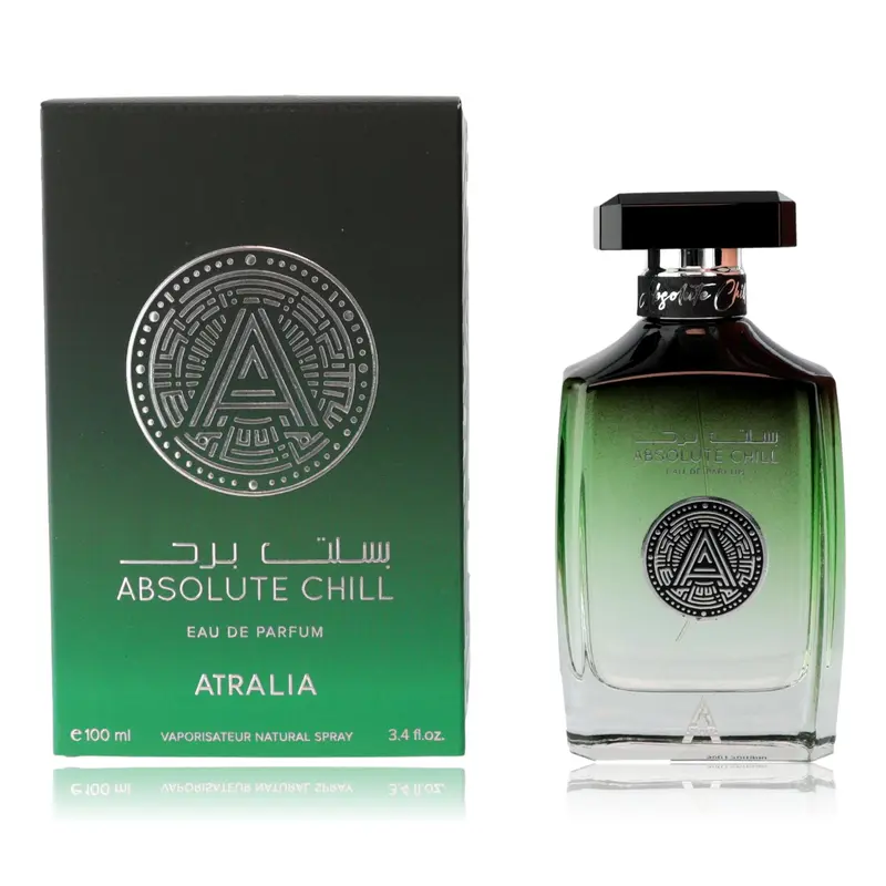 Absolute Chill by Atralia, 3.4 oz EDP Spray for Unisex High Quality Fragrance Captivating Scents Unique Scent