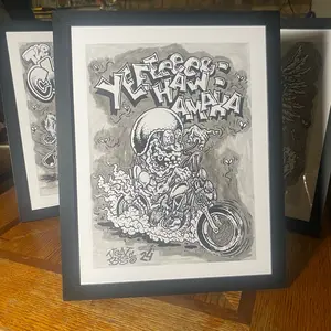 XS650 Chopper Art Poster - Perfect for Any Room