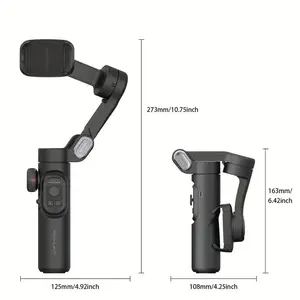 XE 3-Axis Handheld Gimbal Stabilizer Foldable Smartphone Cellphone Video Record Vlog PTZ Stabilizer For IPhone Xiaomi Sa Accessories Selfie