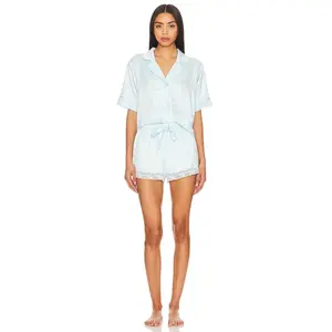 Flora Nikrooz Selena PJ Set in Light Blue